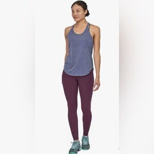 💫Patagonia Women’s Maipo 7/8 Stash Leggings, XS, Dark purple/plum, Worn ONCE!!